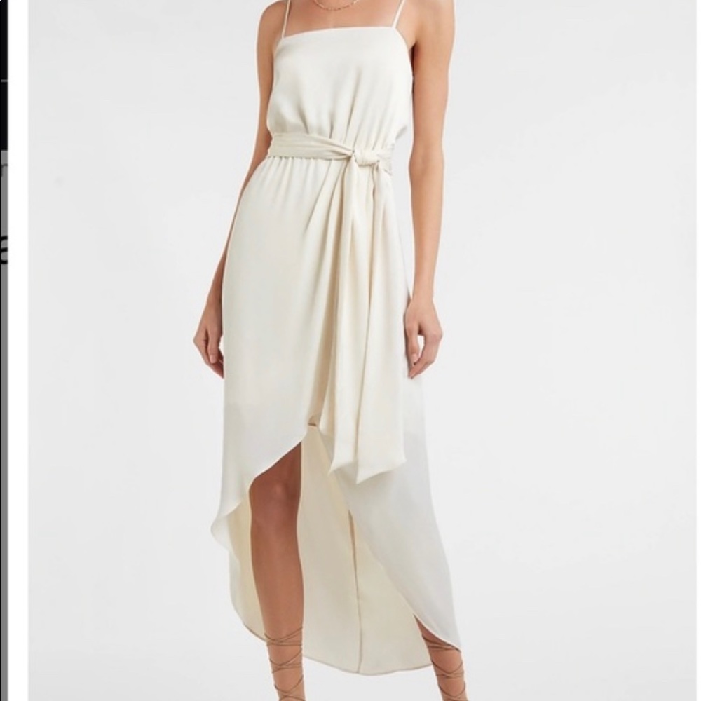 Express high low maxi dress